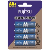 Fujitsu Baterija Zinc-Carbon, AA/R6, 1.5V pak. 4 komada - R6(4B)F-GP