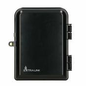 Extralink Eliza | Fiber optic terminal box | 16 core, black