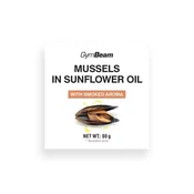 GymBeam Mussels in sunflower oil with smoked aroma
