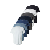 Abercrombie & Fitch Majica ESSENTIAL mornarska/safir/golobje modra/temno siva/črna/bela/off-bela
