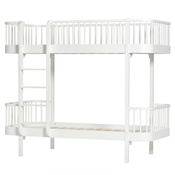 oliver furniture® krevet  na kat wood bunk bed 90x200 white