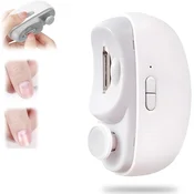 Netscroll 2-v-1 električni strižnik za nohte s 360° pilico, NailCutter