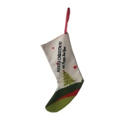 Atelier Del Sofa Novogodišnja ukrasna carapa Crp006, 35x18 cm, Šarena