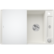 Blanco pomivalno korito AXIA III 45 SF InFino SILGRANIT desko steklo, z daljinskim upravljanjem. - ledenik-beli-sl