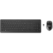 HP Wireless Rechargeable 950MK Mouse and Keyboard tipkovnica Miš priložen RF bežicni Crno