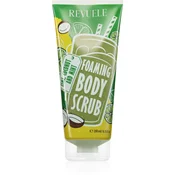 Revuele Foaming Body Scrub Lime, Coconut and Mint piling za telo 200 ml