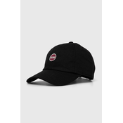 Bombažna bejzbolska kapa Colmar črna barva