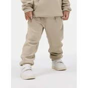 NAME IT Spodnji del trenirke 13238733 Bež Regular Fit