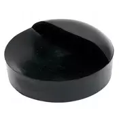 shumee Gumijasti zamašek za sifon 52 mm črne barve