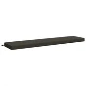 Vidaxl Blazina za klop SOEST 100% poliester Antracit 170 x 40 x 8 cm