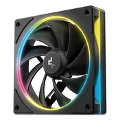 Ventilator Deepcool FL12 SE - ventilator za kucište - 12 cm - crni - R-FL12SE-BKAPN1-G