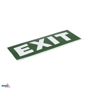 Luxmena varnostni piktogram EXIT 362 x 125 mm, samolepilni BM-C90-GLR-PKT-EXT