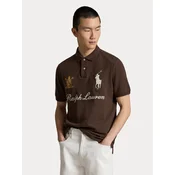 Polo Ralph Lauren Polo majica 710B20009002 Rjava Regular Fit