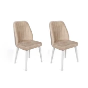 Hanah Home Alfa 494 V2 Stolice, Bež