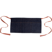 INF Denim predpasnik s pol pasu Black, (21758569)