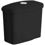 KERASAN Retro Črna Mat Kombi WC Škatla - Klasična Eleganca iz Visokokakovostne Keramike