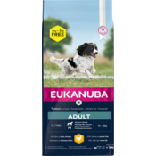 Eukanuba Adult Medium Breed suha hrana za pse, 15+3 kg