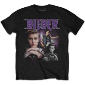 Justin Bieber JB Homage Black M Majica