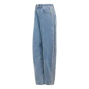 ADIDAS ORIGINALS Kavbojke HIGH RISE BARREL LEG DENIM moder denim/svetlo siva