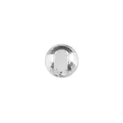 SOLDARINI FLY TUNGSTEN BEAD SLOTED SILVER 5.5MM