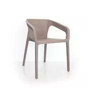Plasticna stolica Stop siva FA0160