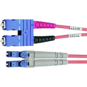 Telegärtner Telegärtner L00890A0041 steklena vlakna optična vlakna priključni kabel [1x moški konektor sc - 1x LC-vtič] 9/125 µ Singlemode OS2 1.00 m, (20435312)