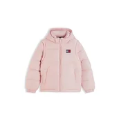 TOMMY HILFIGER Zimska jakna Heritage marine/staro roza/rdeča/bela