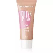 Dermacol Think Pink posvetlitvena tonirana krema odtenek 1 Light 30 ml