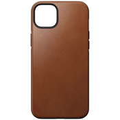 Nomad Modern Leather MagSafe Case, english tan- iPhone 14 Plus (NM01278085)
