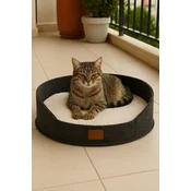 Paws & Whiskers Krevet za ljubimce Robin, 50x50x15 cm, Sivi