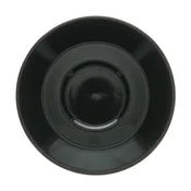 Črn porcelanast čajni krožniček o 16,5 cm Barista – BonBistro