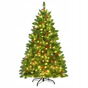 COSTWAY Umetno božično drevo LED 135 cm, (5000038690)