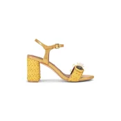 Kurt Geiger London sandali s polno peto (blok) Kensington Langley Raffia