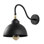 Opviq 892OPV1234 Zidna lampa, Crna
