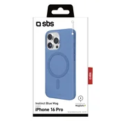 SBS - Ovitek Instinct Mag z MagSafe za iPhone 16 Pro, modra