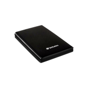 VERBATIM Zunanji SSD 1TB Store n Go Slim Prenosni USB 3.0, USB-A/USB-C, črn