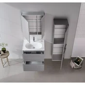HANAH HOME Ormaric sa umivaonikom Nuvola 65 v2 175