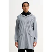 Vodoodporna jakna Rains 12020 Long Jacket W3 siva barva, 12020