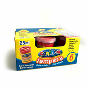 Rdeča tempera v lončku 6x35 gr - Carioca