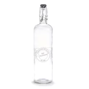 Zeller Steklena steklenica s klipskim zapiranjem Old fashioned, 730 ml, črnaO7,2x29,5