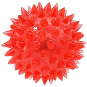 Dog Fantasy Igrača žoga LED roza 5 cm