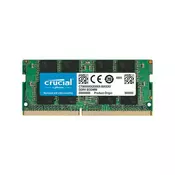 CRUCIAL RAM SODIMM DDR4 16GB (PC4-25600, 3200MT/s, CL22, SR x8, 1.2V)