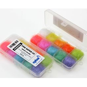 Dubbing za vezavo SYBAI Fine Super UV Dubbing, Box | Bright Colors
