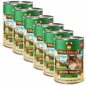 Konzerva Wolfsblut Green Valley Lamb & Salmon 6x395 g