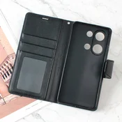 Maska za Xiaomi Redmi Note 13 Pro 4G (EU) na preklop Hanman Mill crna