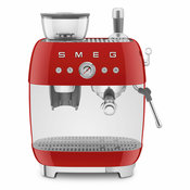 SMEG espresso aparat EGF03 - Crvena
