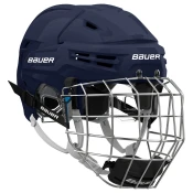 Hokejska čelada Bauer RE-AKT 65 Combo Navy Senior M