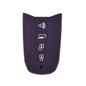 CAR 888 ACCESSORIES Silikonska navlaka za kljuceve Ssang Yong crna