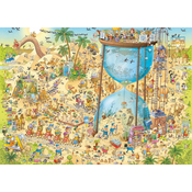HEYE Puzzle Mad Zoo: Puščavska razstava 1000 kosov