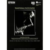 Epson Traditional Photo Paper semi gloss A 4, 25 sheets, 330 g
